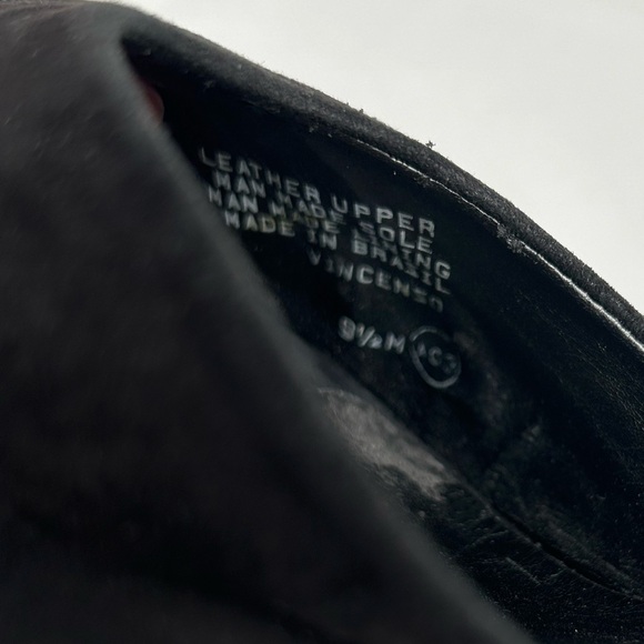 Vintage Enzo Angiolini Sandals Ankle straps Suede Upper Size 9 1/2 M Heel 4 in - Picture 7 of 9